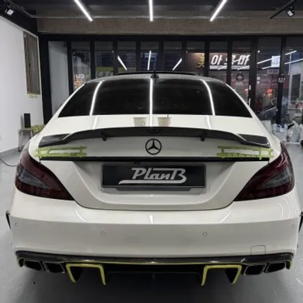 창원랩핑제거-경남마산전체랩핑 제거 벤츠 CLS 63AMG S 풀카본랩핑 제거 경남랩핑 창원랩핑 마산랩핑 진주랩핑 김해랩핑 밀양랩핑 / 창원 팔용동
