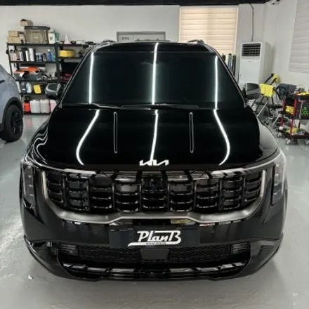 창원 크롬죽이기 기아 카니발 KA4 F/L 크롬딜리트 3M Gloss Black / 창원 팔용동