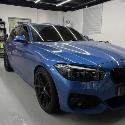 창원 스모그PPF(톤다운PPF)-BMW 118d 쉐도우패키지 앞,뒤 톤다운PPF 클리프디자인 스모그PPF필름 마산스모그PPF 마산톤다운PPF 경남톤다운필름 경남스모그PPF / 창원 팔용동