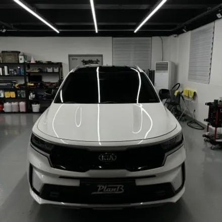 창원 루프스킨 기아 쏘렌토 MQ4 3M 2080 Gloss Black / 창원 팔용동