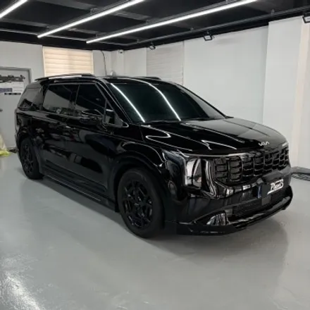 창원 크롬죽이기 기아 카니발 KA4 F/L 크롬딜리트 3M Gloss Black / 창원 팔용동