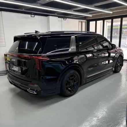 창원 크롬죽이기 기아 카니발 KA4 F/L 크롬딜리트 3M Gloss Black / 창원 팔용동