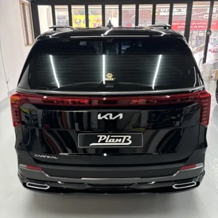 창원 크롬죽이기 기아 카니발 KA4 F/L 크롬딜리트 3M Gloss Black / 창원 팔용동