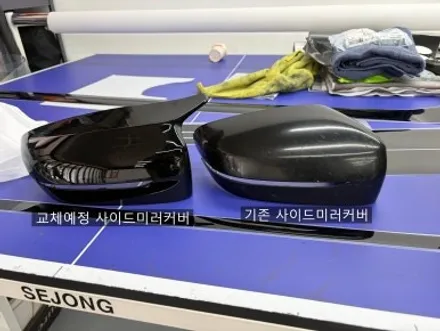 창원랩핑 잘하는곳! BMW 520D(G30) 플랜비창원점에서 8년 전 신차컨디션으로 완벽히 복구해드렸습니다. 기존 랩핑 제거 후 벤츠 에메랄드그린 전체랩핑+크롬죽이기 경남마산랩핑 / 창원 팔용동