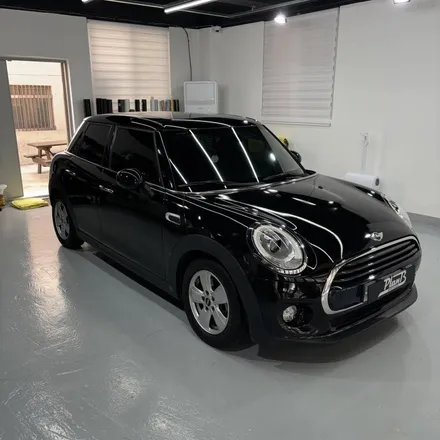 창원랩핑 미니쿠퍼 전체랩핑 볼케이닉오렌지->유광블랙 3M 2080 Gloss Black / 창원 팔용동