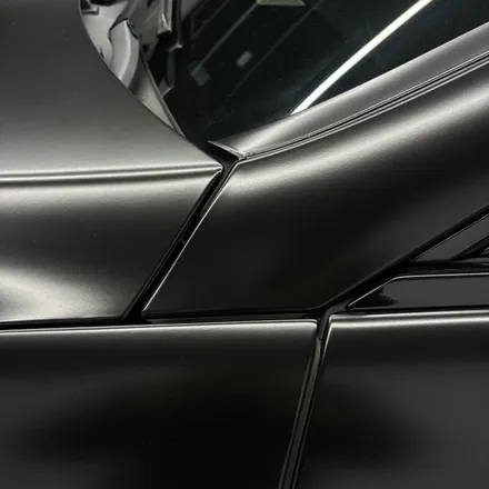 창원랩핑 메르세데스 벤츠 CLS 63AMG S 에이버리 사틴블랙 전체랩핑 경남랩핑 마산랩핑 진해랩핑 김해랩핑 / 창원 팔용동
