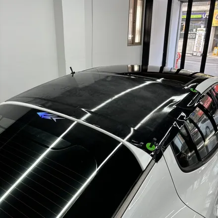 기아 스팅어 루프스킨 3M 2080 Gloss Black / 창원 팔용동