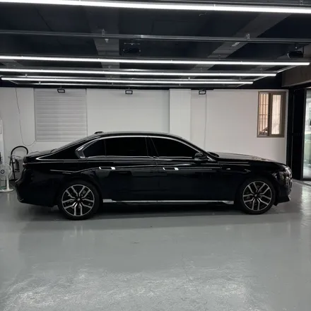 경남 창원랩핑 BMW 740i 전체랩핑+크롬죽이기 -에이버리 사틴블랙 창원,마산,진해,김해 랩핑 플랜비창원점 / 창원 팔용동
