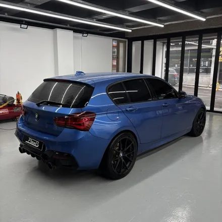 창원 스모그PPF(톤다운PPF)-BMW 118d 쉐도우패키지 앞,뒤 톤다운PPF 클리프디자인 스모그PPF필름 마산스모그PPF 마산톤다운PPF 경남톤다운필름 경남스모그PPF / 창원 팔용동