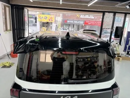 기아 레이 순정투톤이 랩핑인 사실 알고계셨나요!? 후방추돌로 인한 사고수리 후 랩핑샵에서 투톤시공을 완성하세요. 창원레이투톤랩핑 경남마산레이투톤랩핑 플랜비창원점 / 창원 팔용동