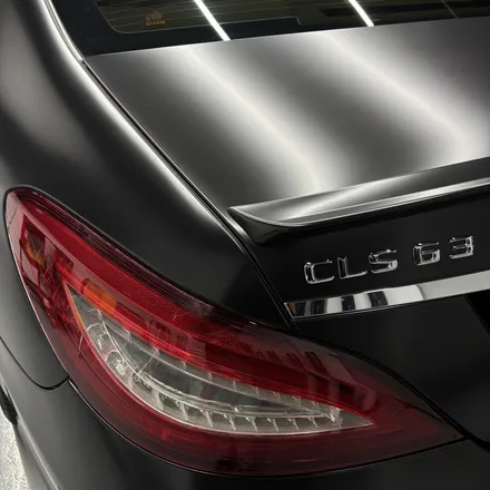 창원랩핑 메르세데스 벤츠 CLS 63AMG S 에이버리 사틴블랙 전체랩핑 경남랩핑 마산랩핑 진해랩핑 김해랩핑 / 창원 팔용동
