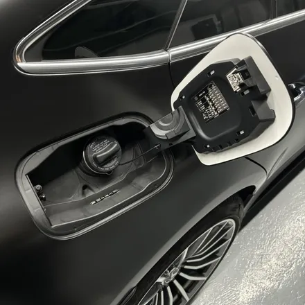 메르세데스 벤츠 AMG GT 43 4도어 에이버리 사틴 블랙 전체랩핑 / 창원 팔용동