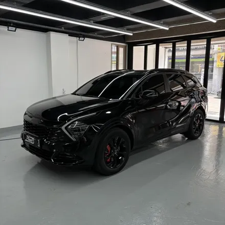 2024스포티지 NQ5 크롬죽이기+엠블럼랩핑 3M2080 Gloss Black / 창원 팔용동