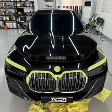 창원 생활보호 PPF BMW 신형 7시리즈 (G70) 보닛, 범퍼 상단 PPF / 창원 팔용동