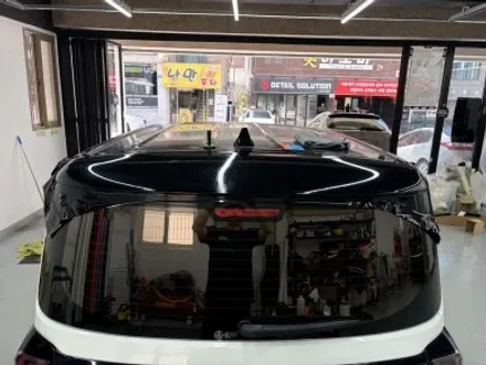 기아 레이 순정투톤이 랩핑인 사실 알고계셨나요!? 후방추돌로 인한 사고수리 후 랩핑샵에서 투톤시공을 완성하세요. 창원레이투톤랩핑 경남마산레이투톤랩핑 플랜비창원점 / 창원 팔용동