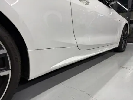 창원랩핑 BMW 420i 사이드스커트 블랙포인트랩핑 & M퍼포먼스 데칼 시공 / 창원 팔용동