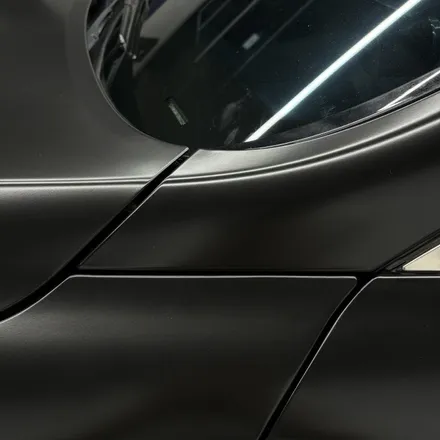 경남창원,마산랩핑 제네시스 G80 스포츠 사틴블랙 (에이버리 데니슨 슈프림 Satin Black) +라이트PPF+전면부 크롬죽이기 / 창원 팔용동