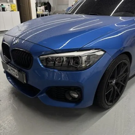 창원 스모그PPF(톤다운PPF)-BMW 118d 쉐도우패키지 앞,뒤 톤다운PPF 클리프디자인 스모그PPF필름 마산스모그PPF 마산톤다운PPF 경남톤다운필름 경남스모그PPF / 창원 팔용동