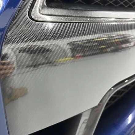 NISSAN GTR R35 카본 포인트 랩핑 (PlanB PET 6D Carbon Fiber #PCF-06T) / 창원 팔용동