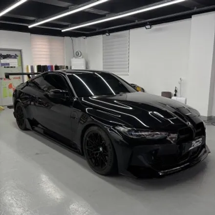 창원랩핑 - BMW M4(G82)전체랩핑+스포일러포인트랩핑 플랜비창원점/브라바도-마카롱잼스톤블루 경남마산랩핑 창원전체랩핑잘하는곳 랩핑맛집 M4랩핑 / 창원 팔용동