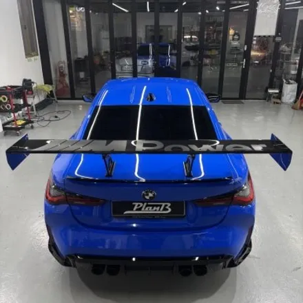 창원랩핑 - BMW M4(G82)전체랩핑+스포일러포인트랩핑 플랜비창원점/브라바도-마카롱잼스톤블루 경남마산랩핑 창원전체랩핑잘하는곳 랩핑맛집 M4랩핑 / 창원 팔용동