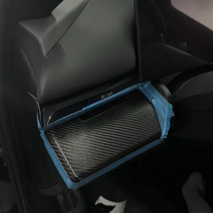 창원랩핑 BMW G60 신형 5시리즈 실내랩핑 (에이버리 무광 카본) / 창원 팔용동