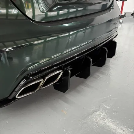 A45 AMG 디퓨져 유광 블랙 랩핑 3M 2080 Gloss Black / 창원 팔용동