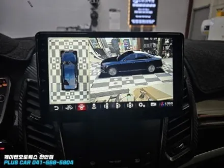 쌍용 코란도 C 모터스벨류 안드로이드 올인원 네비게이션 교체, 3D 어라운드뷰 시공 / 천안 두정동
