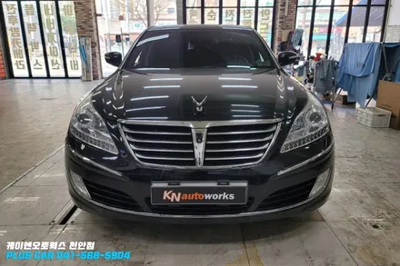 신형 에쿠스 셋탑 큐로이X(엑스) 아틀란맵 안드로이드 시공 / 천안 두정동