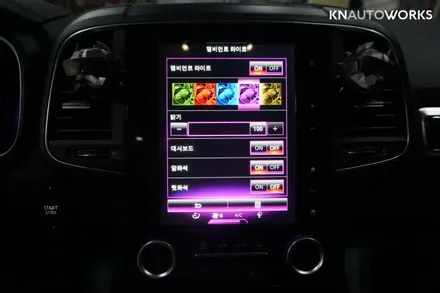 QM6 튜닝 이노베이션 조그 셔틀 + 1열 풋등 장착 / 천안 두정동