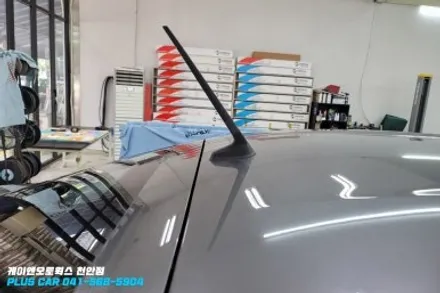 XM3 길쭉한 폴안테나 순정 샤크안테나로 교체하기 / 천안 두정동