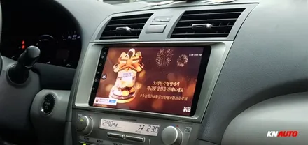 캠리 6세대 안드로이드 올인원 내비게이션으로 넷플릭스 보기 / 천안 두정동
