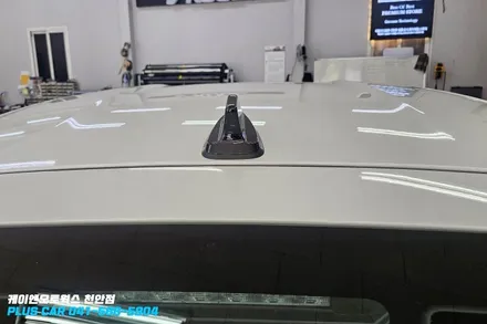 XM3 막대형 폴안테나를 샤크안테나로 교체하기 / 천안 두정동