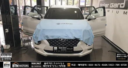 대구 경산 신차썬팅 신차패키지 썬팅 재시공 잘하는곳 / 레인보우 썬팅 I90 블랙으로 산타페(맥스크루즈) 깔끔 재시공 / 2023년 연말연시 예약썬팅 신차썬팅 할인 서비스 ~! / 대구 동구