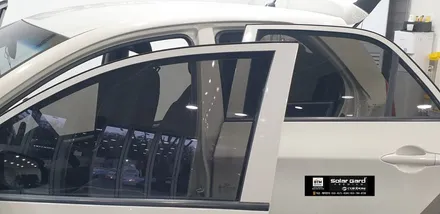 대구시지썬팅 / 올뉴 모닝 측후면 썬팅 / 레인보우 썬팅 재시공으로 기분좋은 시인성 확보 Good / 자글자글해진 썬팅 본드 로 외부 상황 인지에 불편함 해결~! / 대구 동구