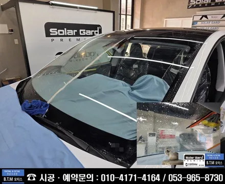 [대구경산썬팅전문점] 대구동구썬팅 / 테슬라 모델Y 주니퍼 솔라가드 프리미엄 퀀텀 썬팅 / 신차는 처음부터 멋스럽게 ~! / Happy New Year ~ / 대구 동구