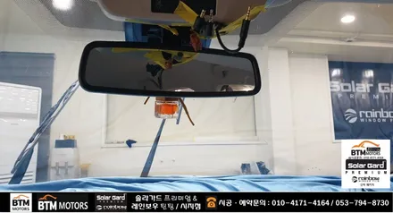 대구 수성구 시지 경산 주변 썬팅 잘하는곳 / SM6 레인보우 반반사 썬팅 V90 V70 조합으로 깔끔 재시공 / 열차단 성능도 올리고 새로워진 모습에 기분좋은 만족 ~! / 대구 동구