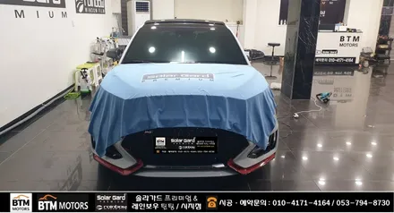 대구썬팅/ 시지 경산 썬팅 잘하는곳/ 신차패키지 신차썬팅/ 솔라가드 프리미엄 \