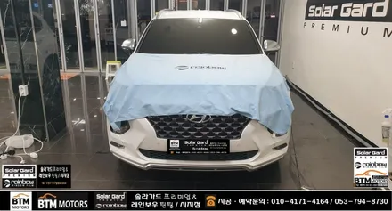 대구 경산 신차썬팅 신차패키지 썬팅 재시공 잘하는곳 / 레인보우 썬팅 I90 블랙으로 산타페(맥스크루즈) 깔끔 재시공 / 2023년 연말연시 예약썬팅 신차썬팅 할인 서비스 ~! / 대구 동구