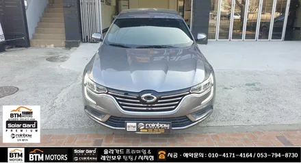 대구 수성구 시지 경산 주변 썬팅 잘하는곳 / SM6 레인보우 반반사 썬팅 V90 V70 조합으로 깔끔 재시공 / 열차단 성능도 올리고 새로워진 모습에 기분좋은 만족 ~! / 대구 동구