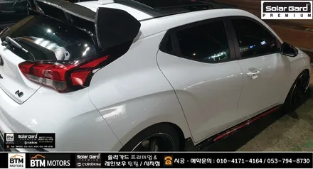 대구썬팅/ 시지 경산 썬팅 잘하는곳/ 신차패키지 신차썬팅/ 솔라가드 프리미엄 \