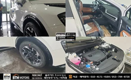 대구 동구 수성구 썬팅 신차패키지 / 스포티지 NQ5 신차 패키지 시공 (레인보우 썬팅 V90+V70 + 블랙박스 + PPF + 유리막코팅 시공) / 처음부터 멋스럽게 ~! / 대구 동구