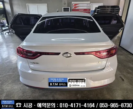 [대구경산썬팅] 대구 동구 썬팅 / 신차 중고차 썬팅 전문점 / SM6 썬팅 재시공 / 레인보우 프리미엄 썬팅 루체 LUCE 시공으로 새차 기분 대만족~! / 대구 동구