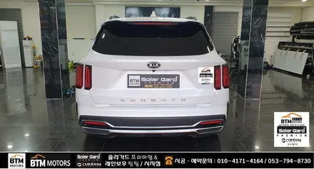 대구 시지 경산 신차 썬팅 재시공 썬팅 잘하는곳 / 쏘렌토 4세대 MQ4 / 레인보우 I90 Black 시공으로 열차단 성능도 올리고 멋스러움도 올리고 GOOD ~ / 대구 동구
