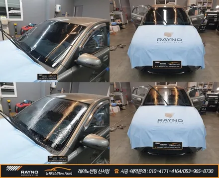 대구 동구 썬팅 잘하는곳, 벌써 더워지고, 차안이 다보여요, 썬팅 다시 해주세요 ~! / 대구 동구