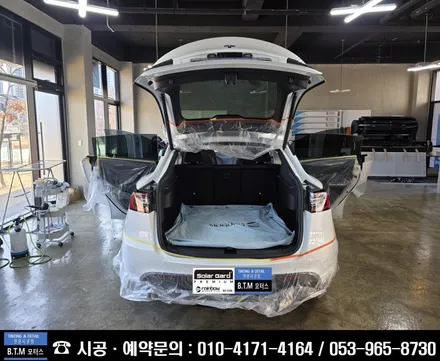 [대구 동구 테슬라 썬팅] 대구 테슬라 모델Y 장기렌트차량 신차출고썬팅 불만족! / BTM 재시공 해드림!! / 신차는 처음부터 멋스럽게~ / 재시공 차량은 처음처럼 새롭게!!! / 대구 동구