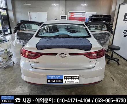 [대구경산썬팅] 대구 동구 썬팅 / 신차 중고차 썬팅 전문점 / SM6 썬팅 재시공 / 레인보우 프리미엄 썬팅 루체 LUCE 시공으로 새차 기분 대만족~! / 대구 동구