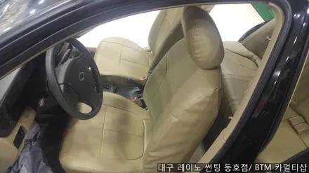 대구 레이노 썬팅 동호점(BTM 카멀티샵)/ SM3 레자 시트+열선뽀글이 썬팅 / 대구 동구