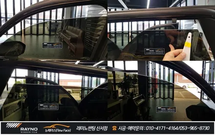2020년 펠리세이드 신차 썬팅 불만족/ 대구 레이노 썬팅 신서점에서 측후면 재시공으로 해결! / 대구 동구