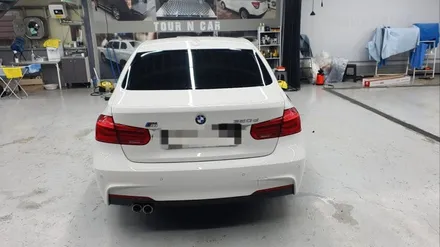 부산사상주례 BMW320d레인보우V90썬팅틴팅재시공